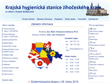 Tablet Screenshot of khscb.cz